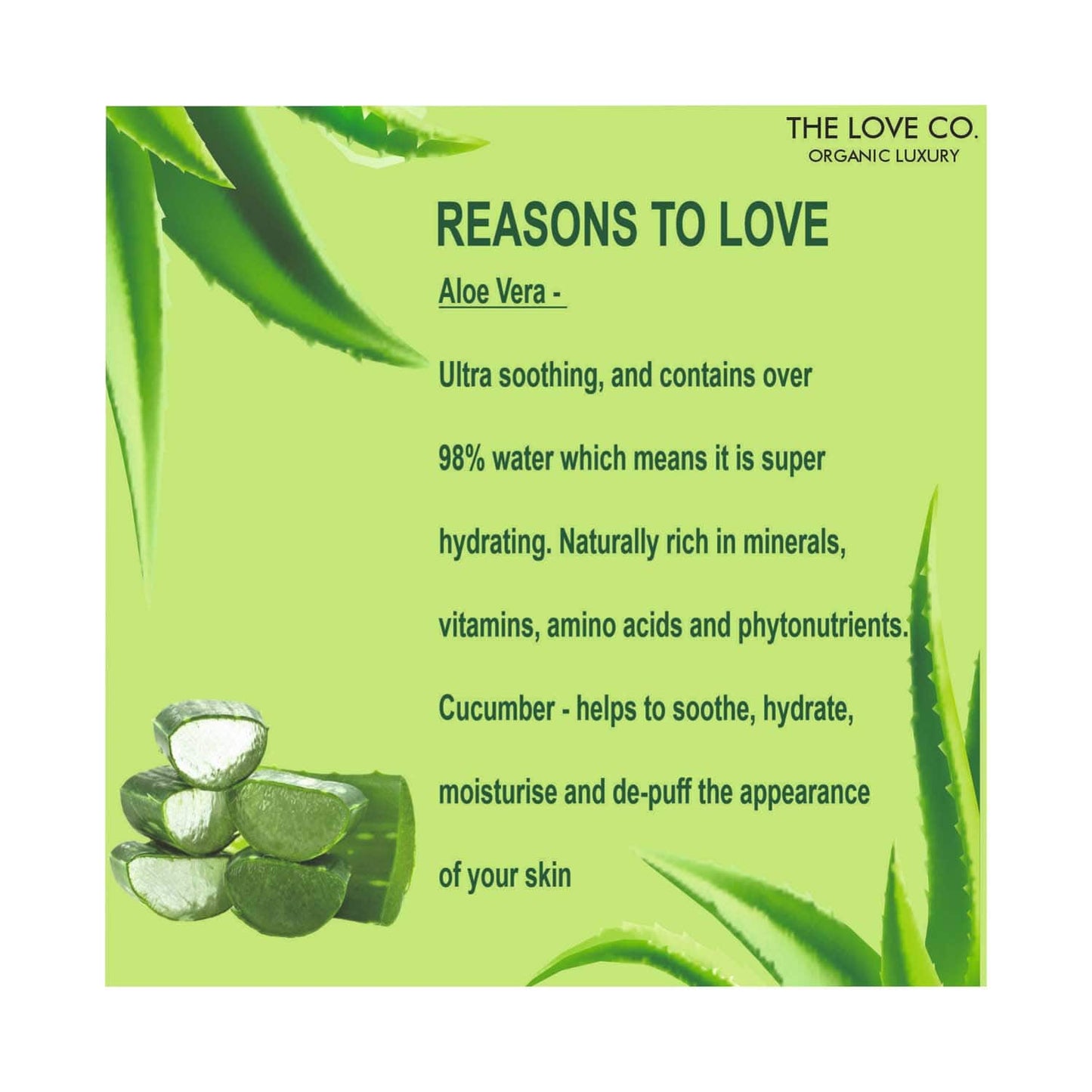 THE LOVE CO. Aloe Vera Body Butter Deep Moisturization With Pure Shea Butter(200g)