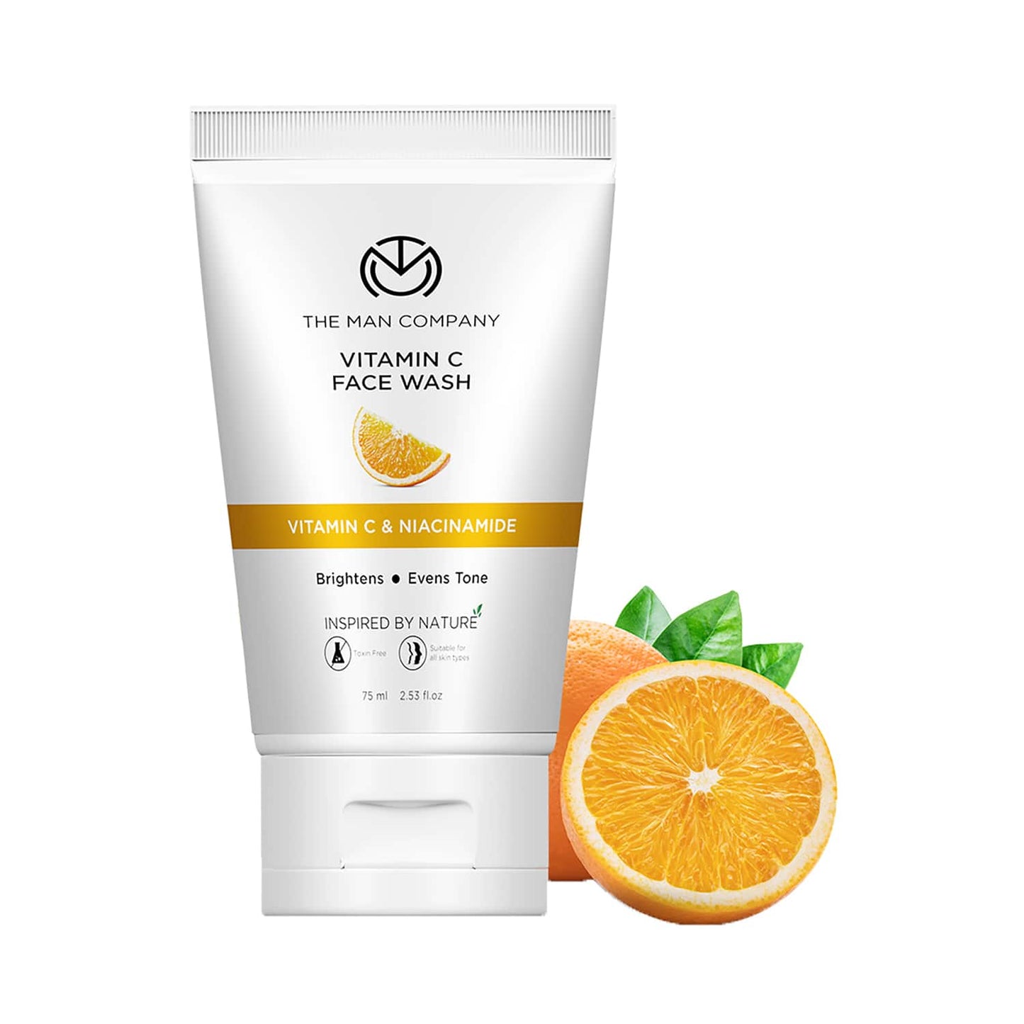 The Man Company Anti Ageing & Skin Brightening Vitamin C Face Wash (75ml)