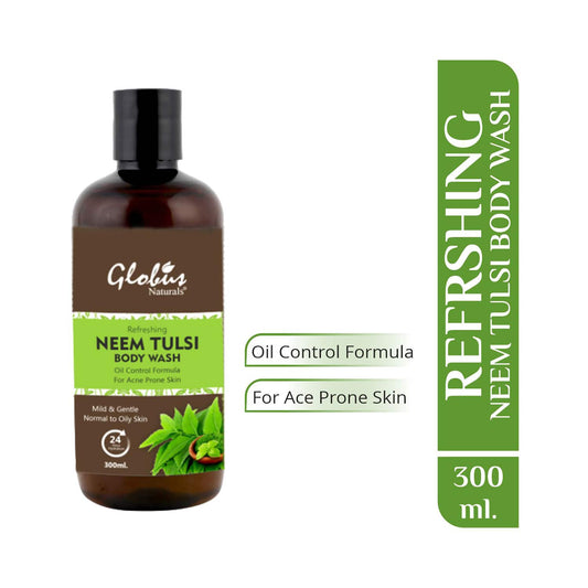 Globus Naturals Refreshing Neem Tulsi Body Wash (300ml)