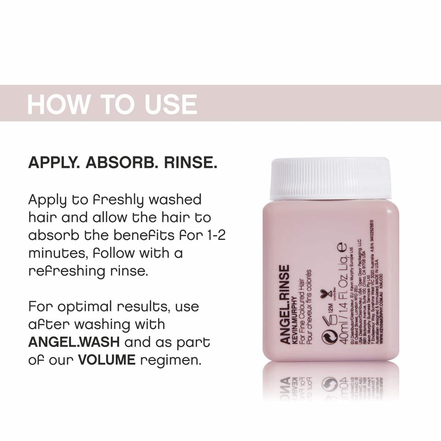 Kevin Murphy Angel Rinse A Volumising Conditioner (40ml)