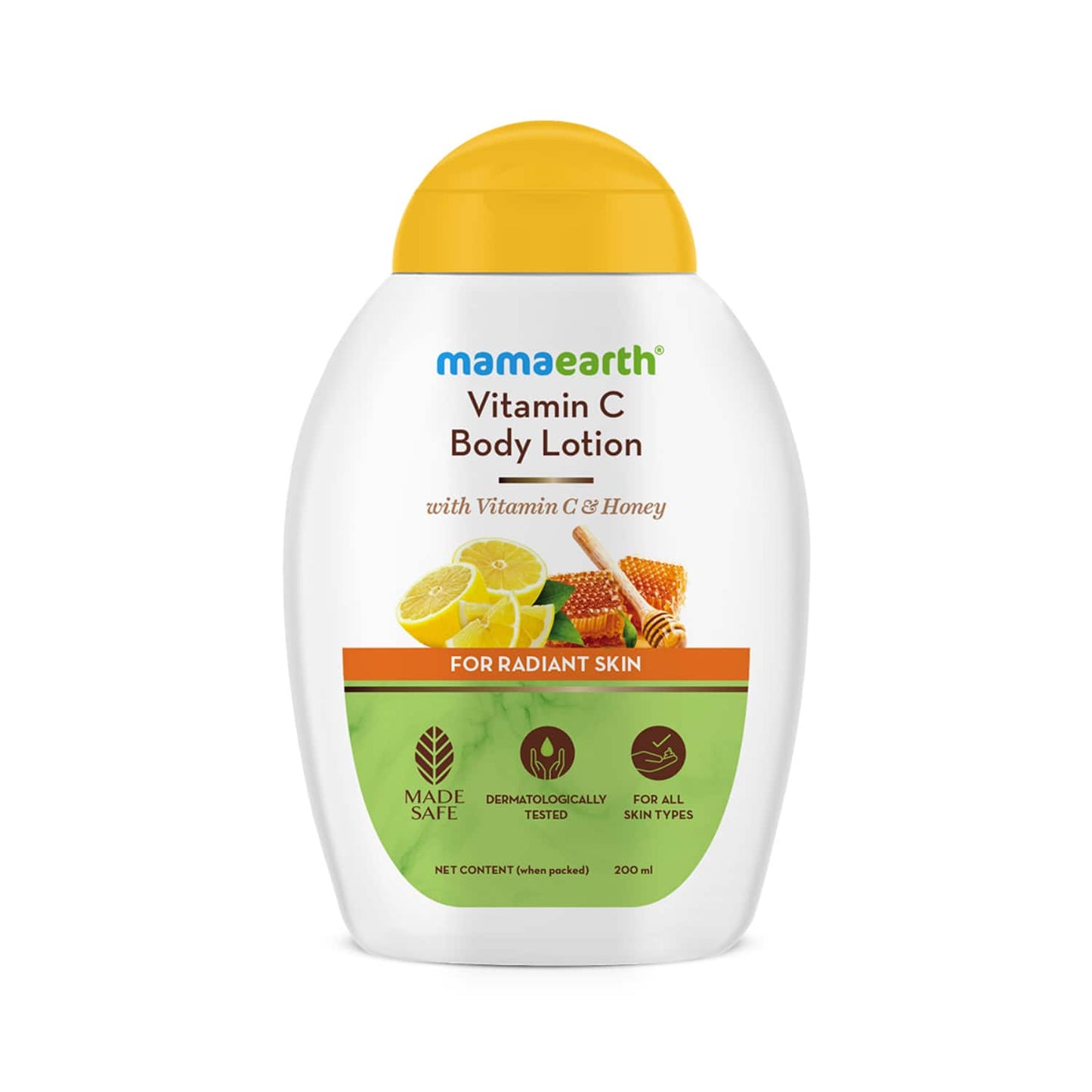 Mamaearth Vitamin C Body Lotion With Vitamin C & Honey For Radiant Skin (200ml)