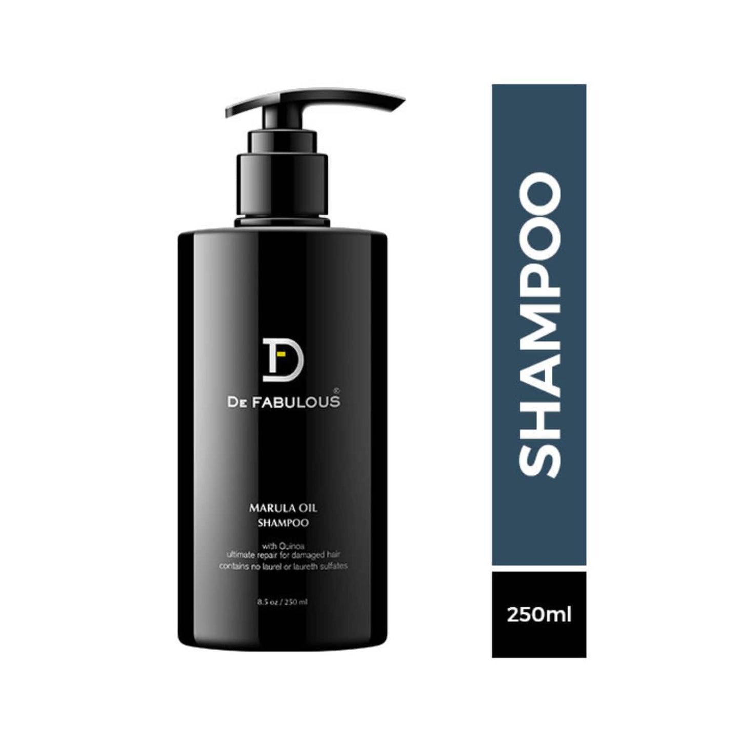 De Fabulous Marula Oil Shampoo with Quinoa Ultimate Repair for Damaged Hair (250ml)