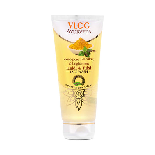 VLCC Deep Pore Cleansing & Brightening Haldi & Tulsi Face Wash (100ml)