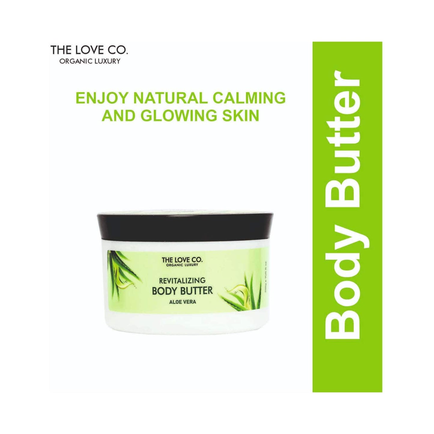 THE LOVE CO. Aloe Vera Body Butter Deep Moisturization With Pure Shea Butter(200g)