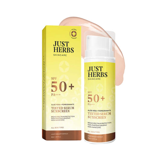 Just Herbs Tinted Sunscreen With SPF 50+ PA+++ (30ml)