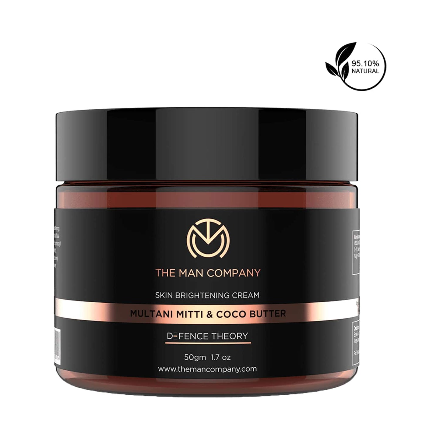 The Man Company Multani Mitti & Cocoa Butter Cream (50g)