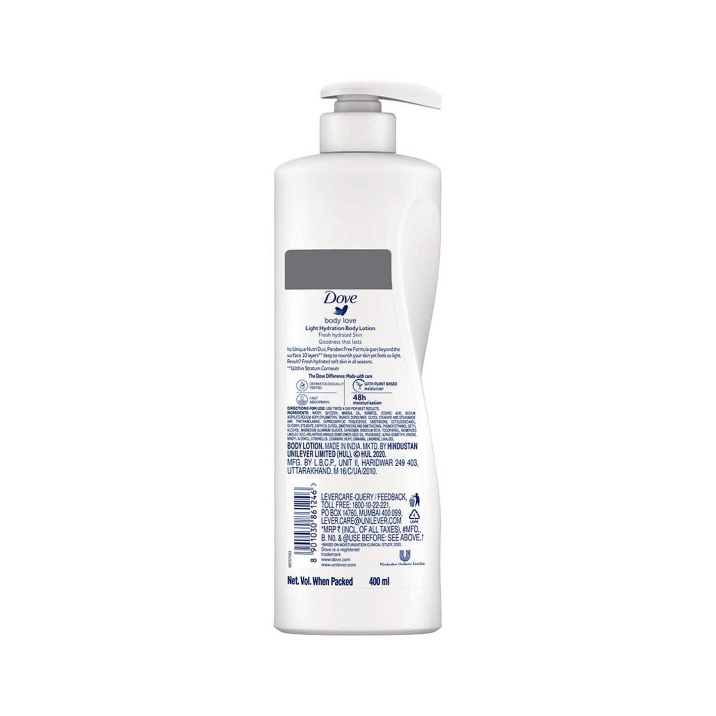 Dove Body Love Light Hydration Body Lotion (400ml)