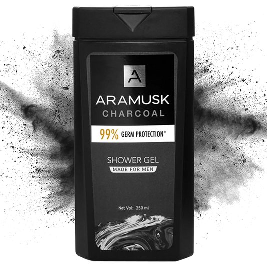 Aramusk Charcoal Shower Gel (250ml)