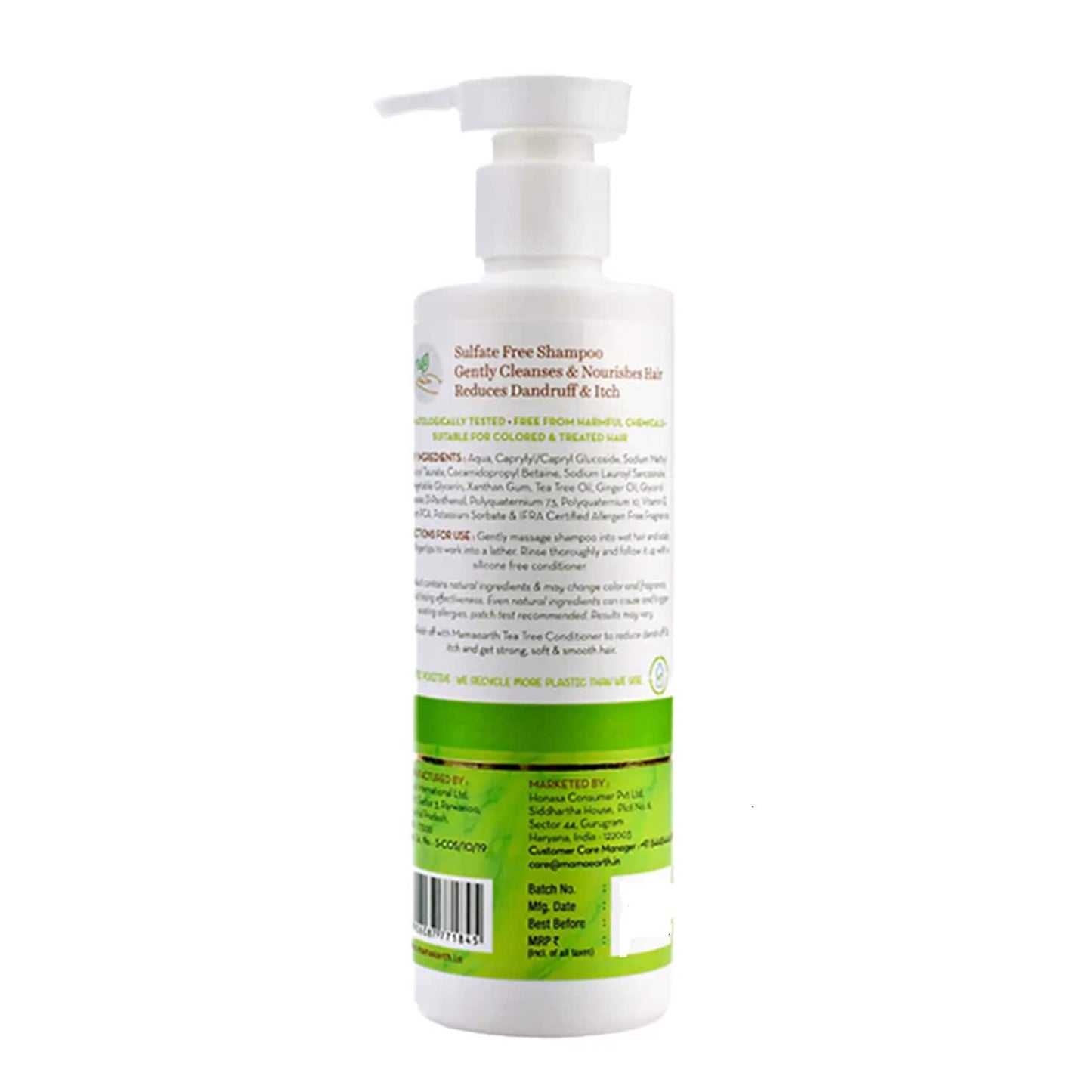 Mamaearth Tea Tree Shampoo (250ml)