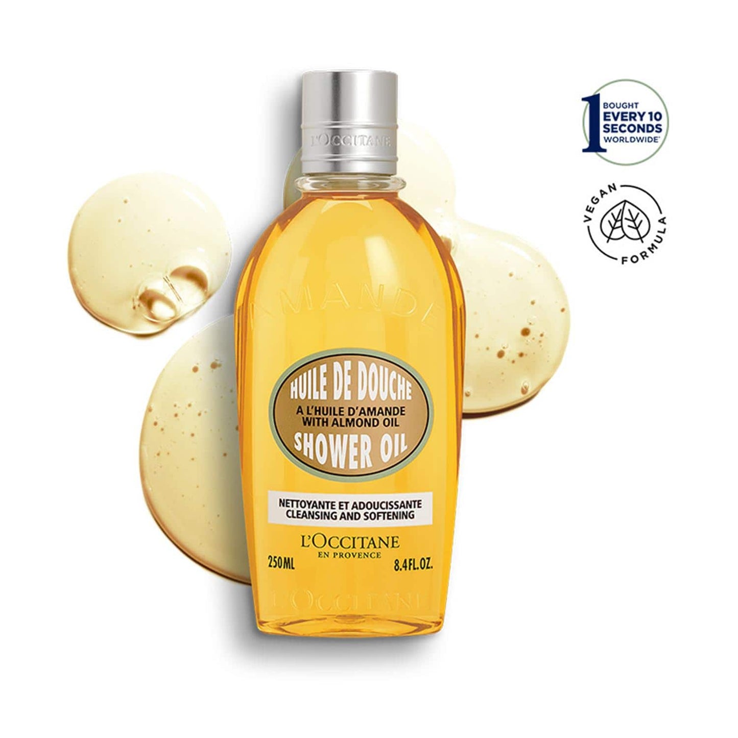 L'occitane Almond & Baux Fresh Essentials Duo Shower Oil & Deo Combo