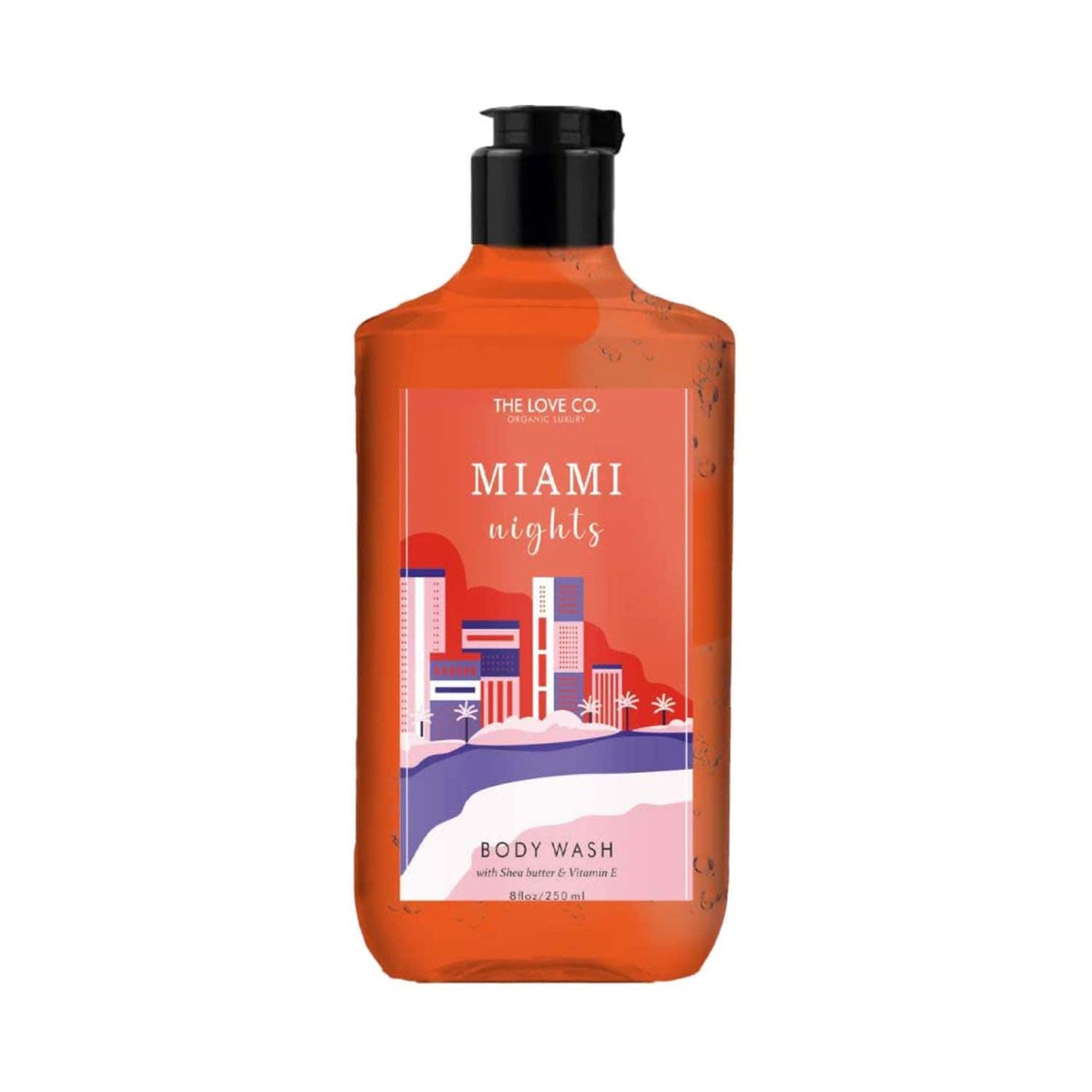 THE LOVE CO. Miami Nights Body Wash (295ml)