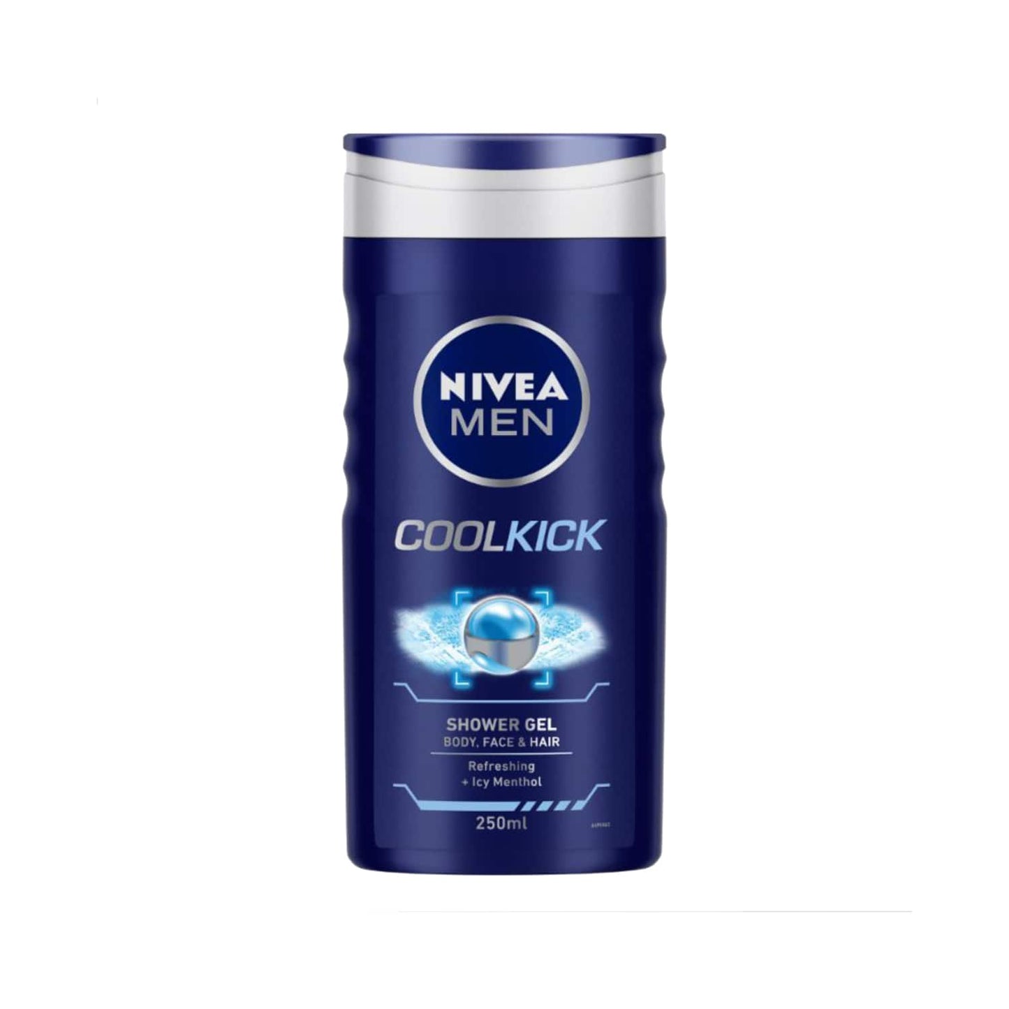 Nivea Men Cool Kick With Refreshing Icy Menthol Body Wash And Shower Gel (250ml)