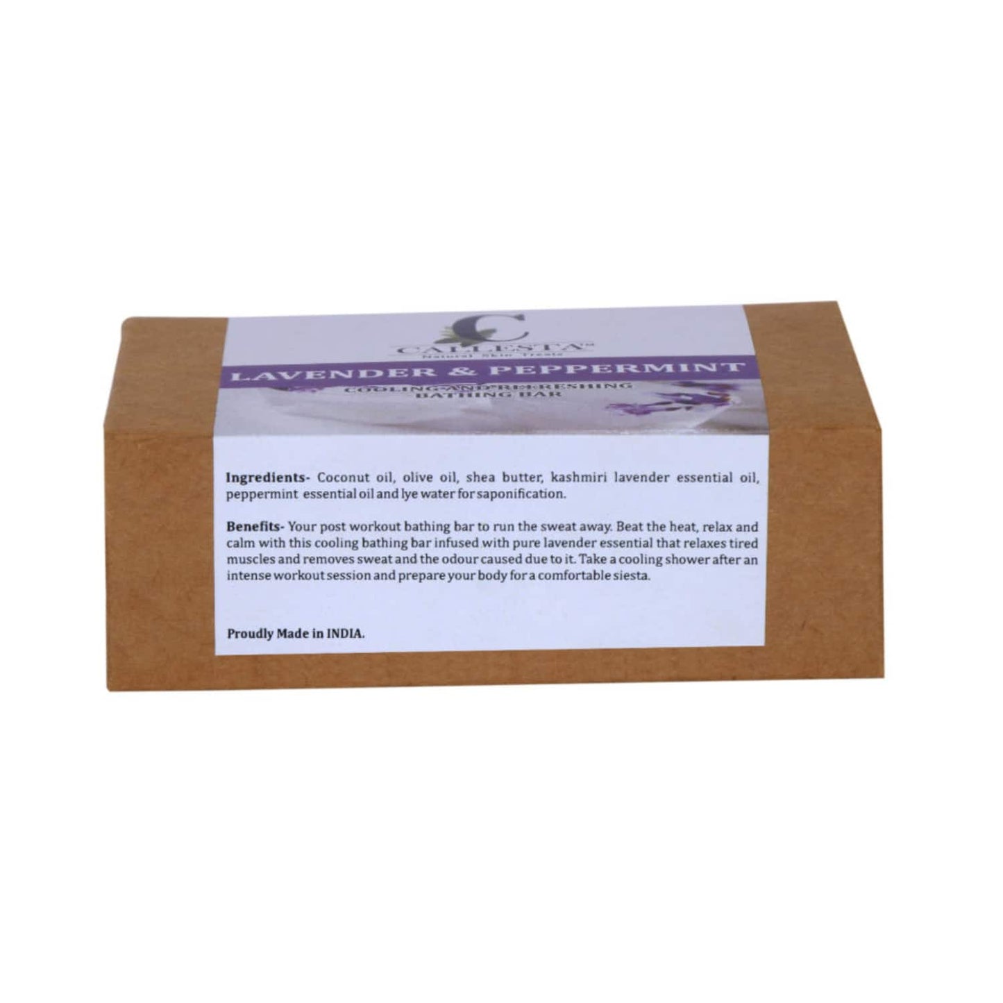 Callesta Refreshing Lavender & Peppermint Bathing Bar (100g)