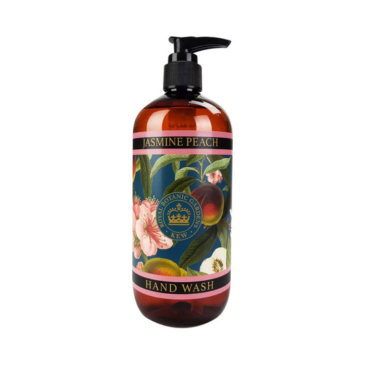 The English Soap Company Royal Botanic Gardens Kew Jasmine Peach Hand Wash (500ml)