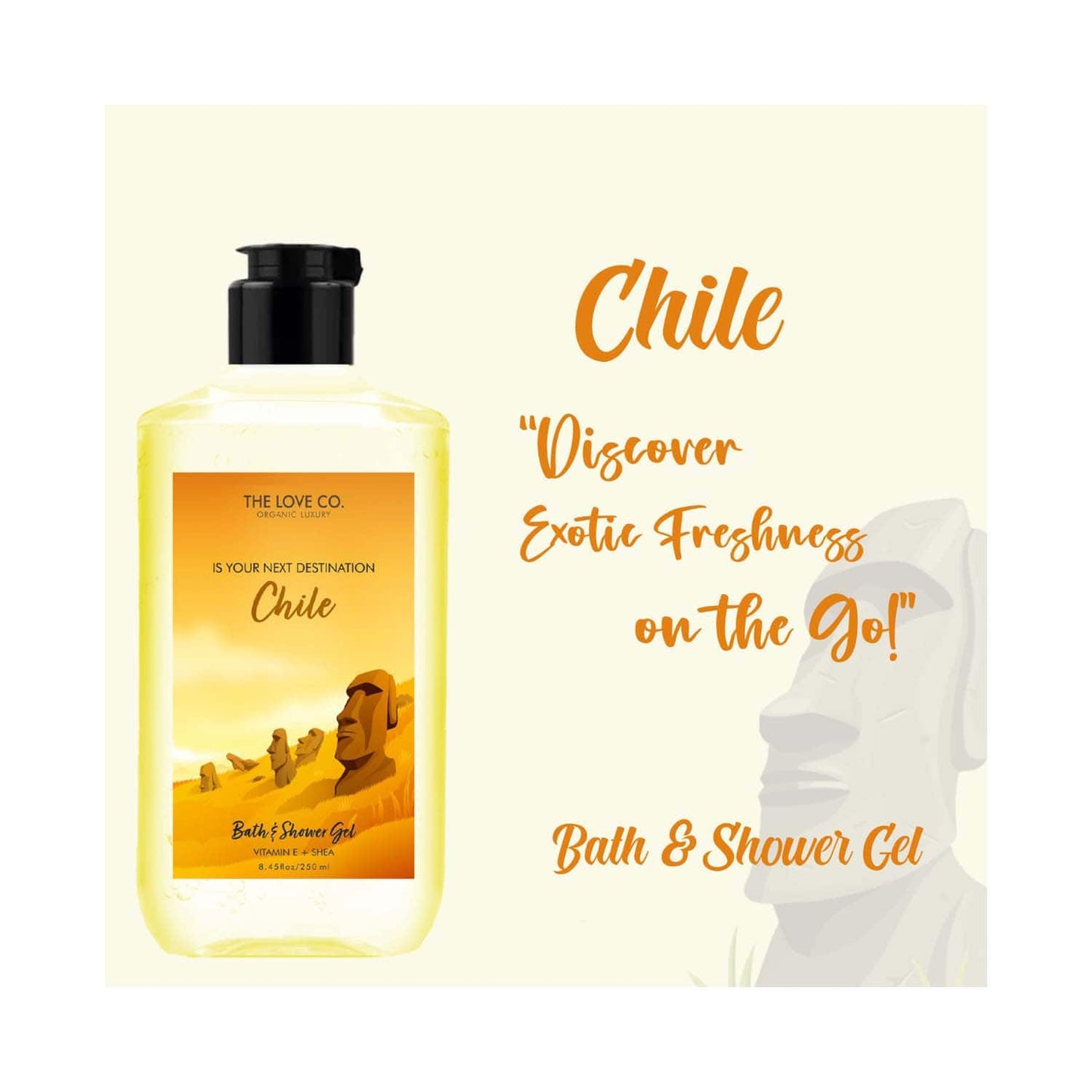 THE LOVE CO. Chile Bath and Shower Gel (250ml)