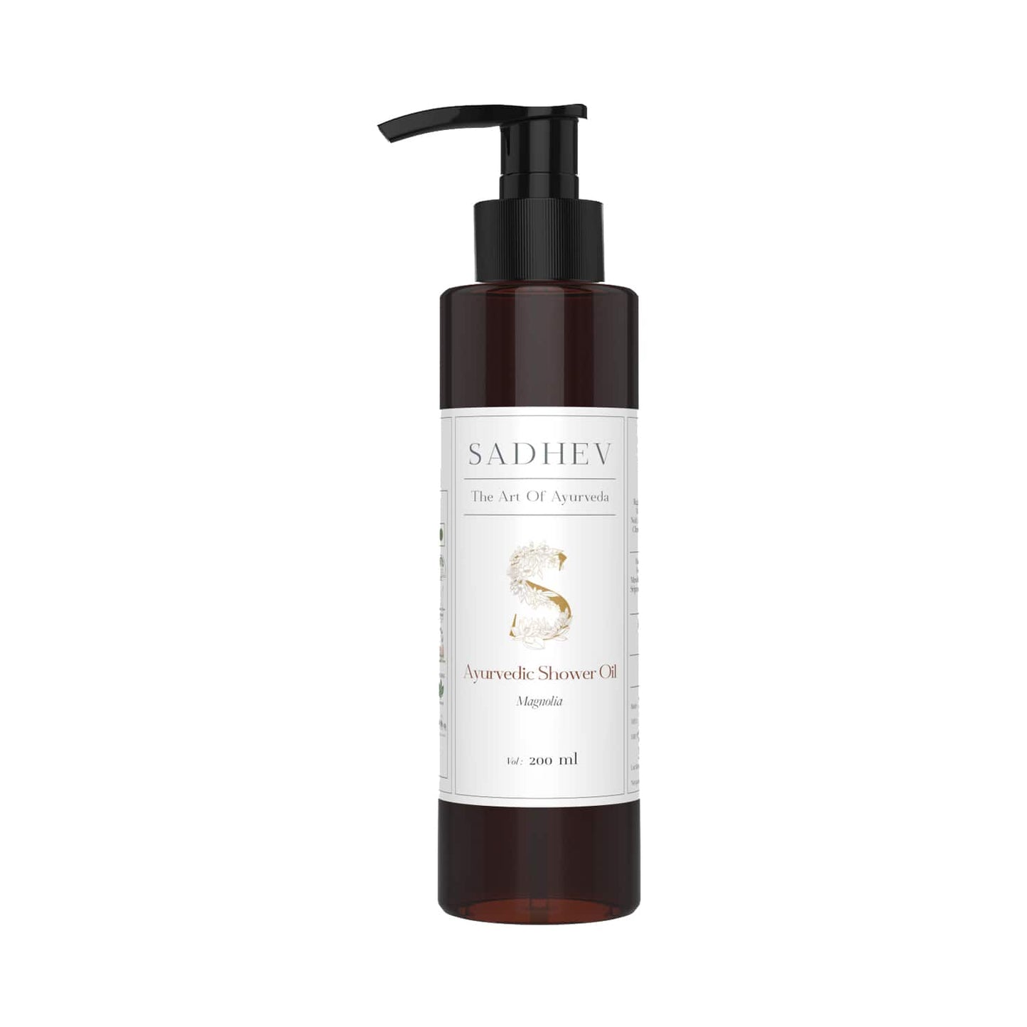 Sadhev Ayurvedic Magnolia Shower Oil (200ml)