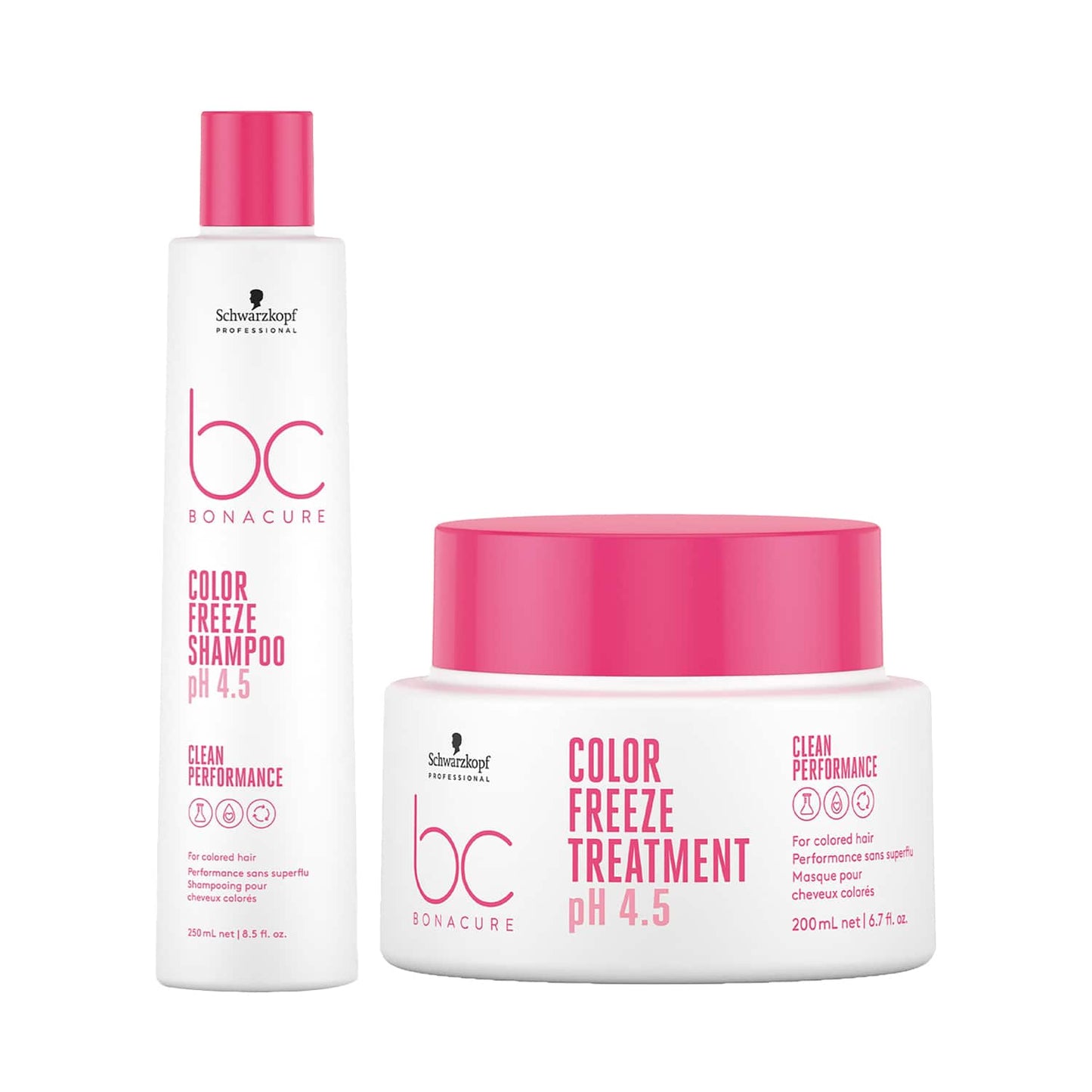 Schwarzkopf Professional Bonacure Color Freeze Shampoo (250 ml) and Treatment (200 ml) Combo