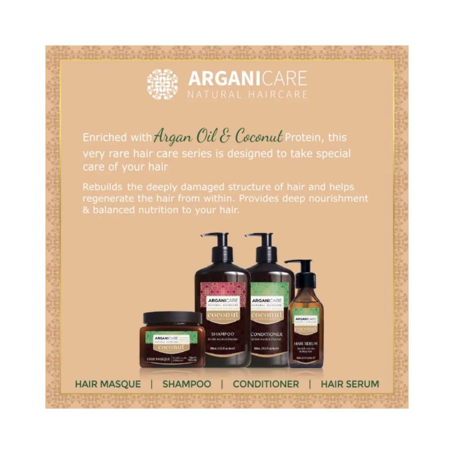 Arganicare Hydrating Coconut Shampoo (400ml)