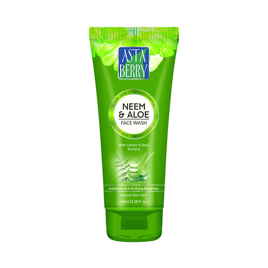 Astaberry Neem And Aloe Face Wash (100ml)