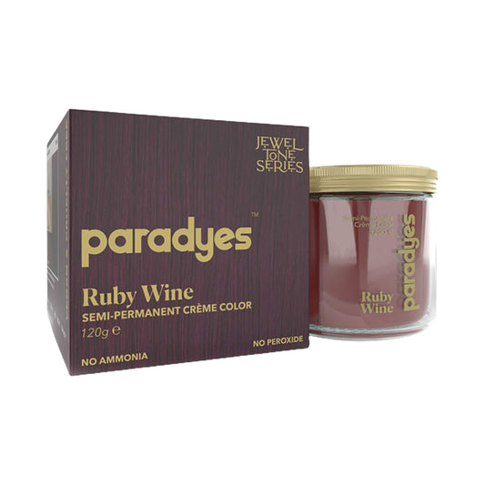 Paradyes Semi-Permanent Classic Hair Color Jar - Ruby Wine (120g)