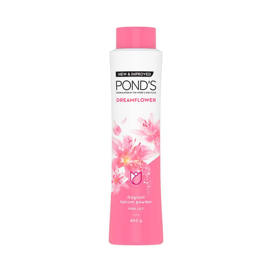 Pond's Dreamflower Fragrant Pink Lily Talc Powder - (400g)