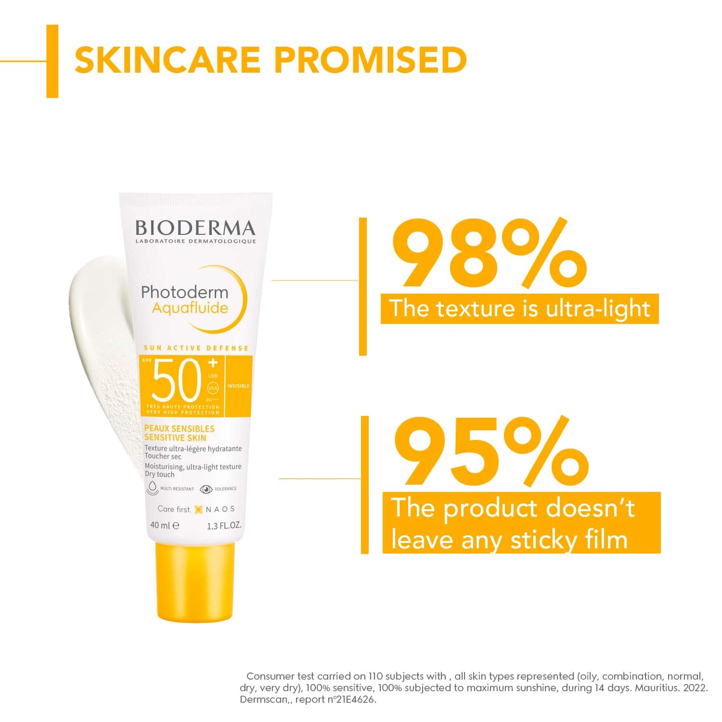 Bioderma Photoderm Aquafluide Neutre Sunscreen SPF 50+ (40ml)