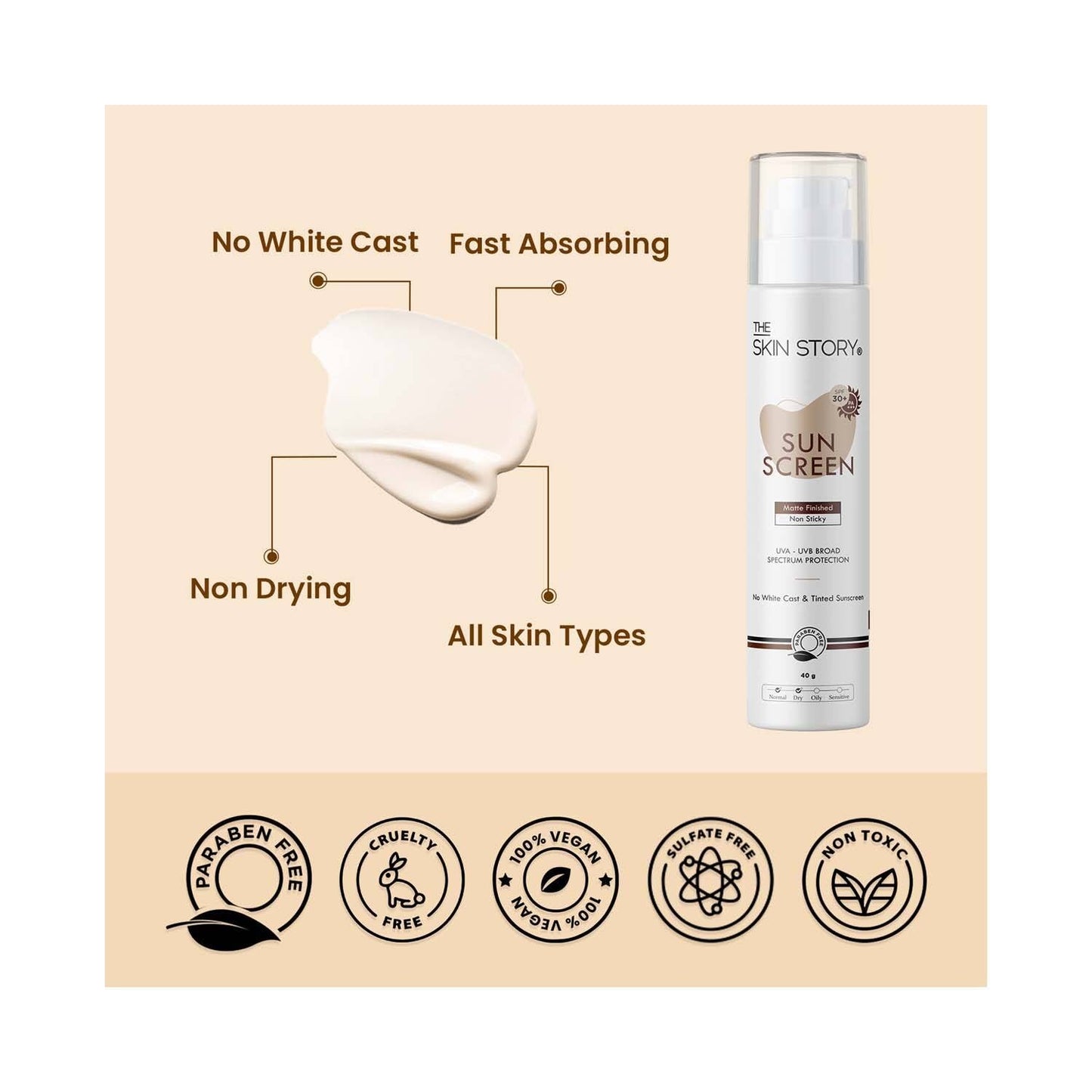 The Skin Story Sunscreen SPF 30 (40g)