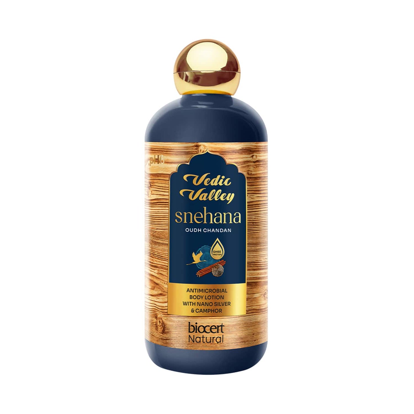 Vedic Valley Oudh Chandan Natural Body Lotion -(300ml)