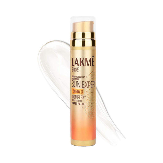 Lakme Sun Expert 1% Nia, Vit-C Sunscreen with SPF 50 PA+++ (56 g)