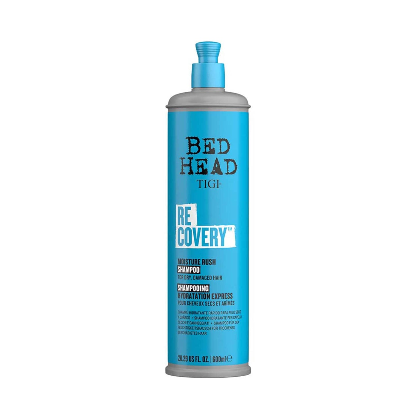 TIGI Bed Head Recovery Moisture Rush Shampoo For Dry & Damaged Hair (600ml)