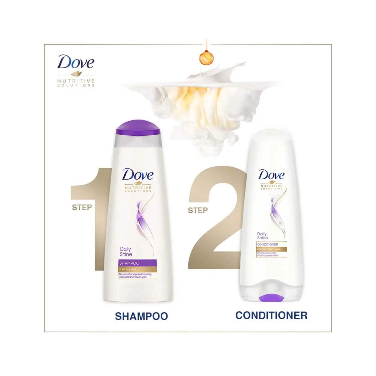 Dove Daily Shine Hair Shampoo (1000ml)