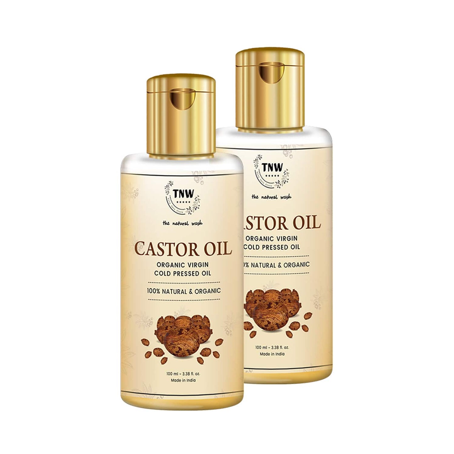 TNW - The Natural Wash Castor Oil Pack of 2 Combo