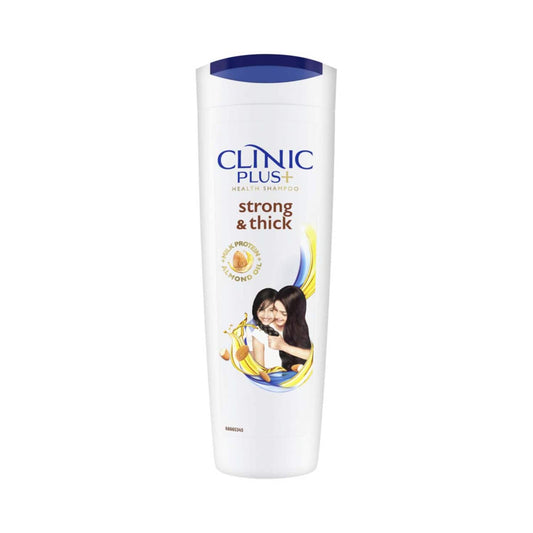 Clinic Plus Strong & Extra Thick Shampoo With Milk Protein & Almond Oil (355ml)