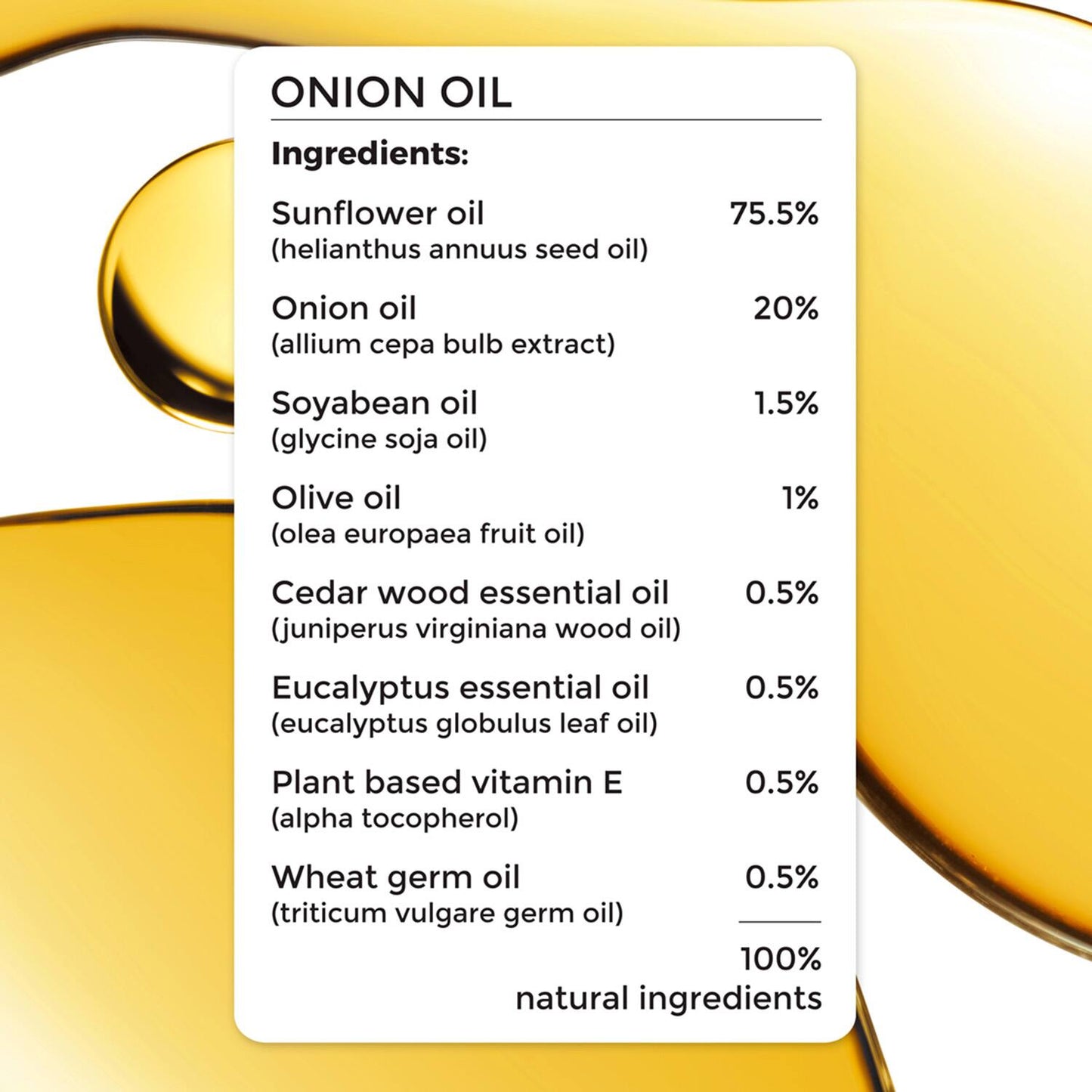 Brillare Onion & Bakuchiol Oil Shots (48ml) and Onion Oil (100ml) For Hair Fall Reduction Combo