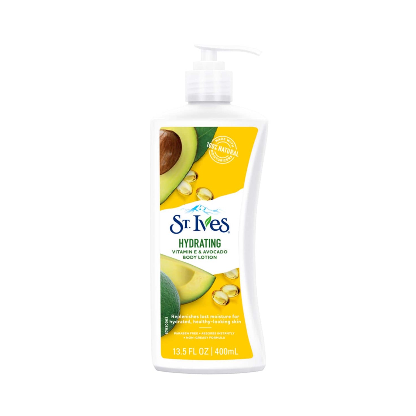 St. Ives Hydrating Vitamin E & Avocado Body Lotion (400ml)