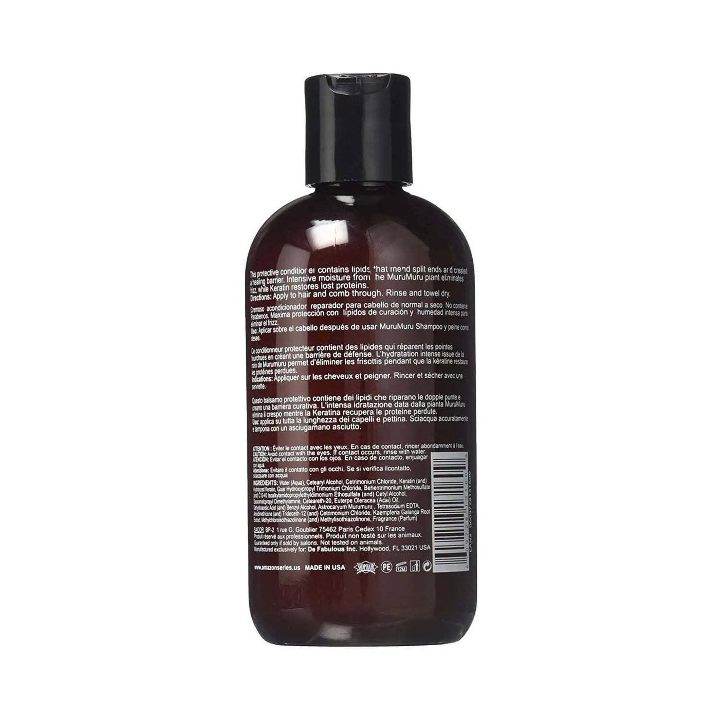 Amazon Series MuruMuru Anti-Frizz Keratin Conditioner (250ml)