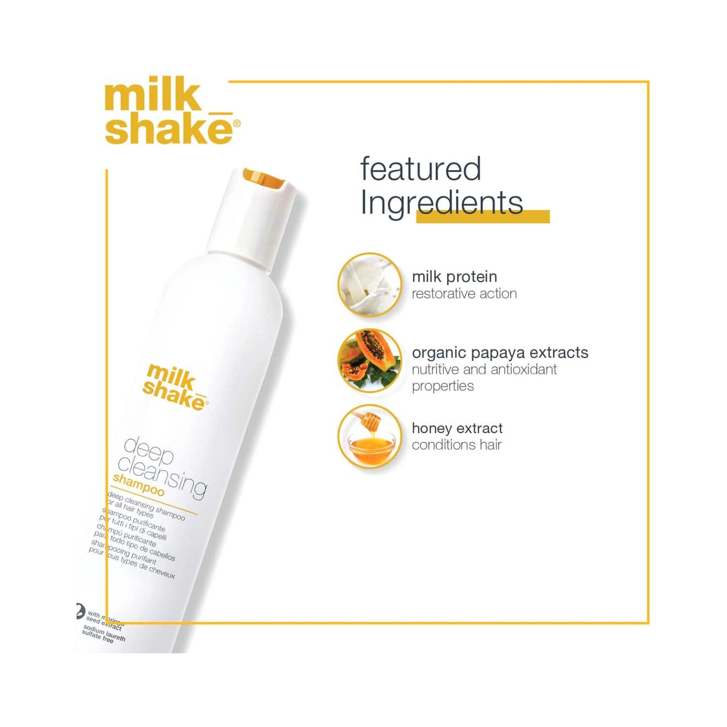 Milk Shake Deep Cleansing Shampoo (300ml)