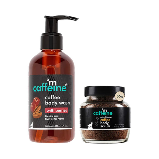 mCaffeine Smooth & Glowing Skin Essentials - (2Pcs)