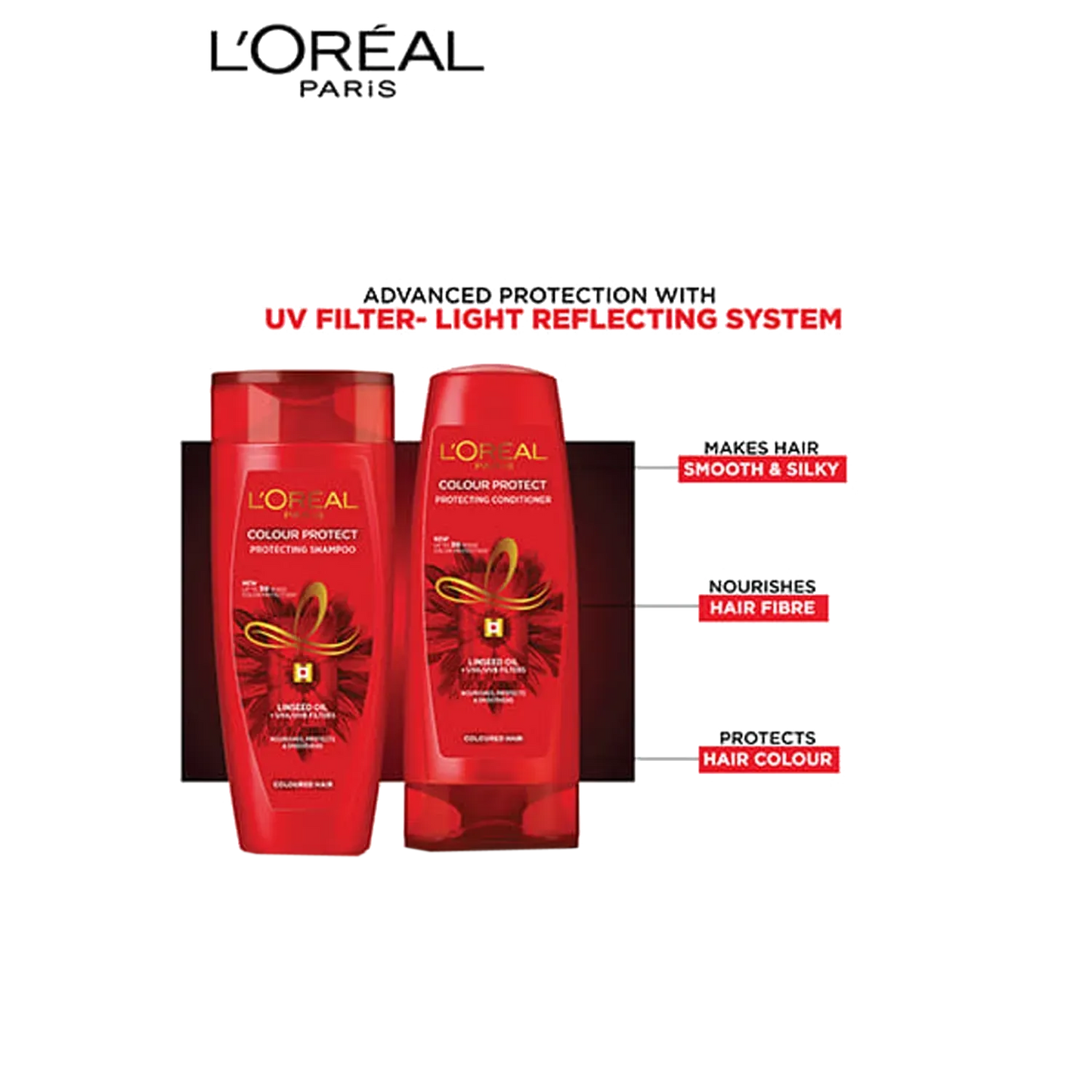 L'Oreal Paris Color Protect Shampoo, 396 ml