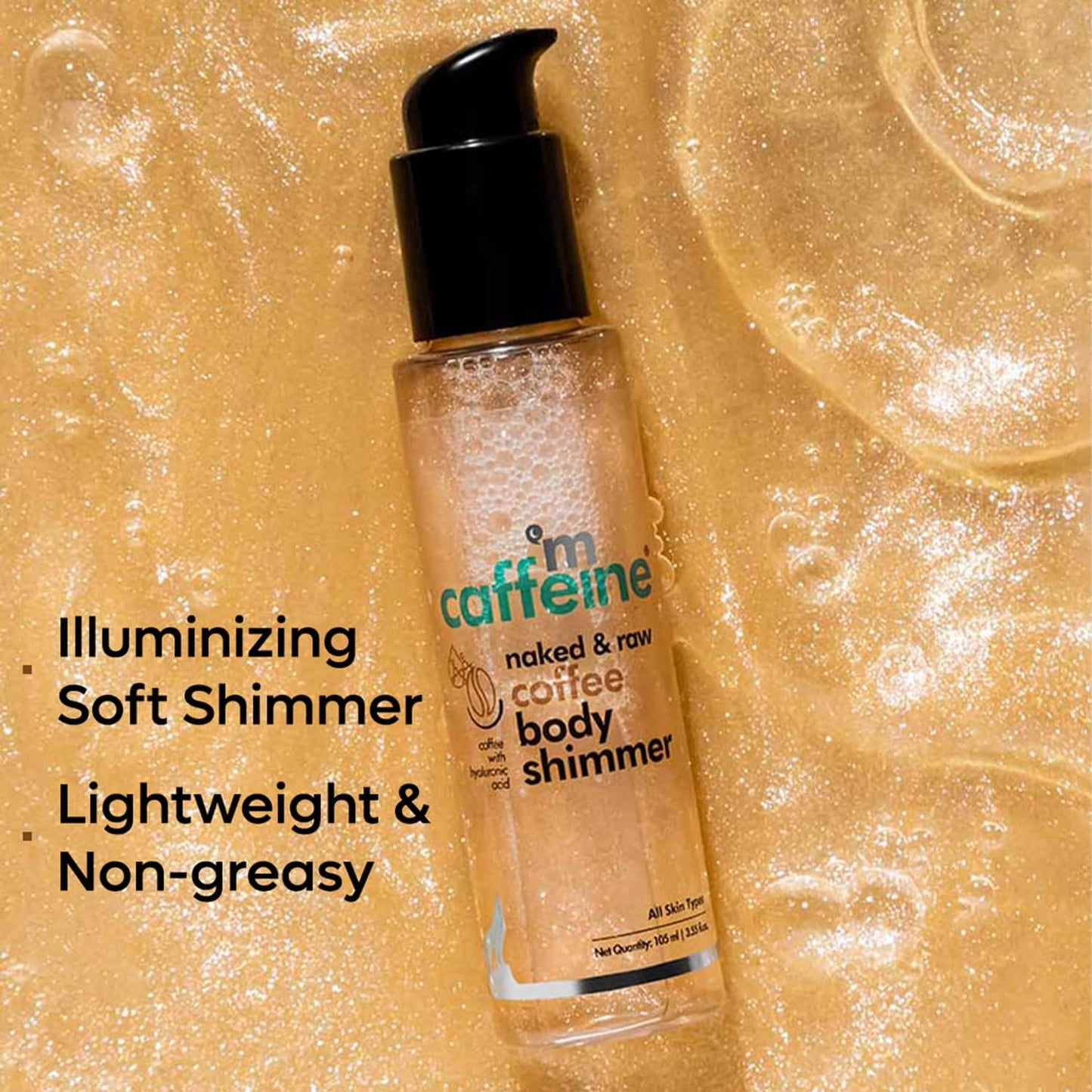 mCaffeine Shimmer & Glow Body Gift Kit - (2 Pcs)