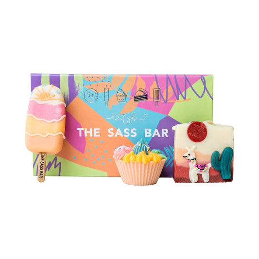 The Sass Bar Llama Desert Soap Box (3 pcs)