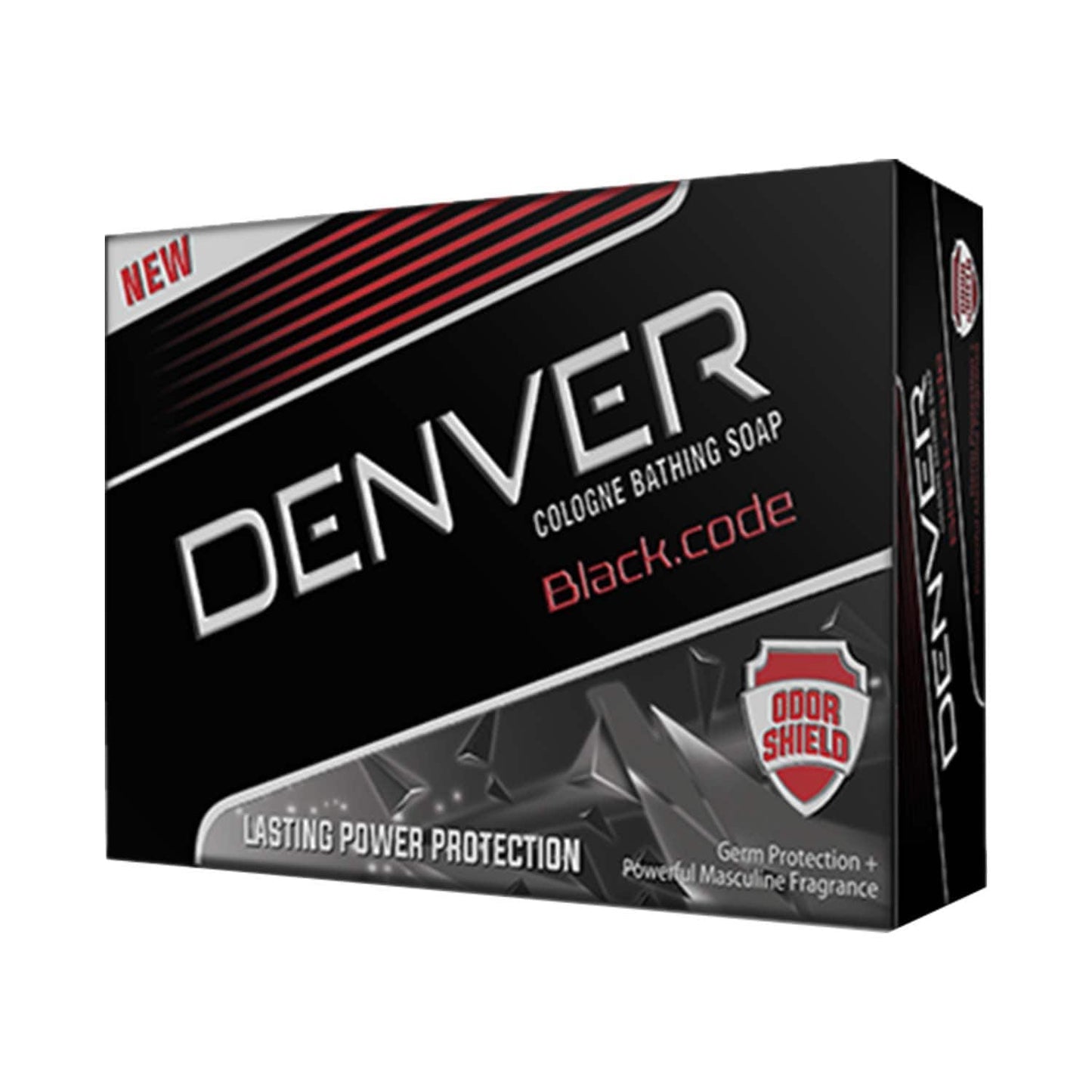 Denver Black Code Bath Soap For Men (125 g)