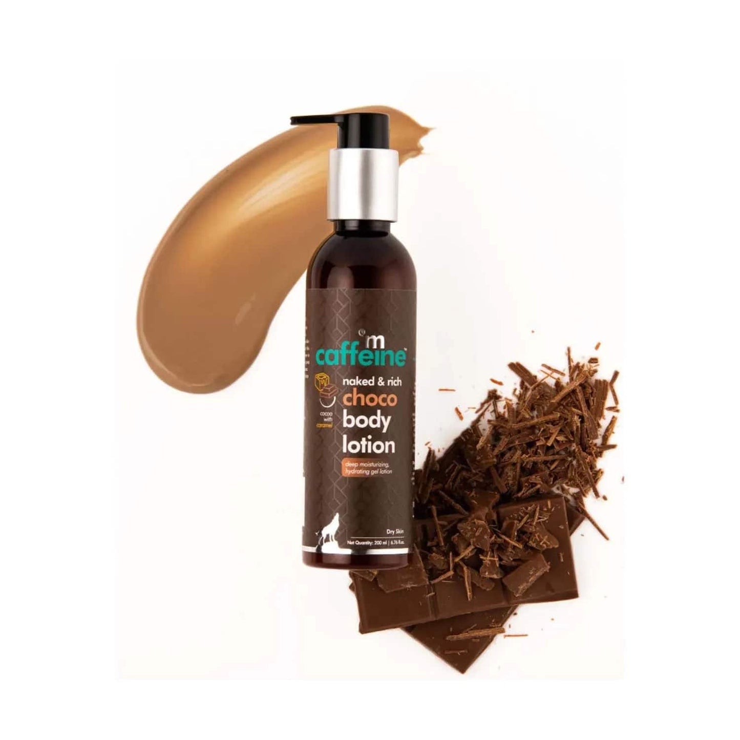 mCaffeine Naked & Rich Deep Moisturizing Choco Body Lotion - (200ml)