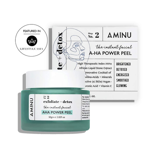 Aminu The Instant Facial AHA Power Peel - (50g)