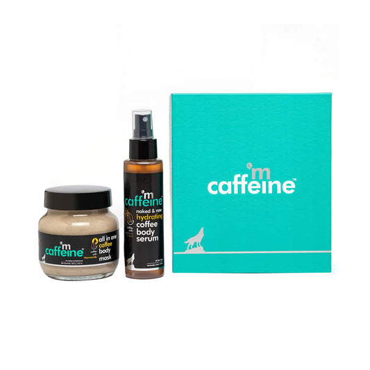 mCaffeine Coffee Quick Glow Up Body Gift Kit (2Pcs)