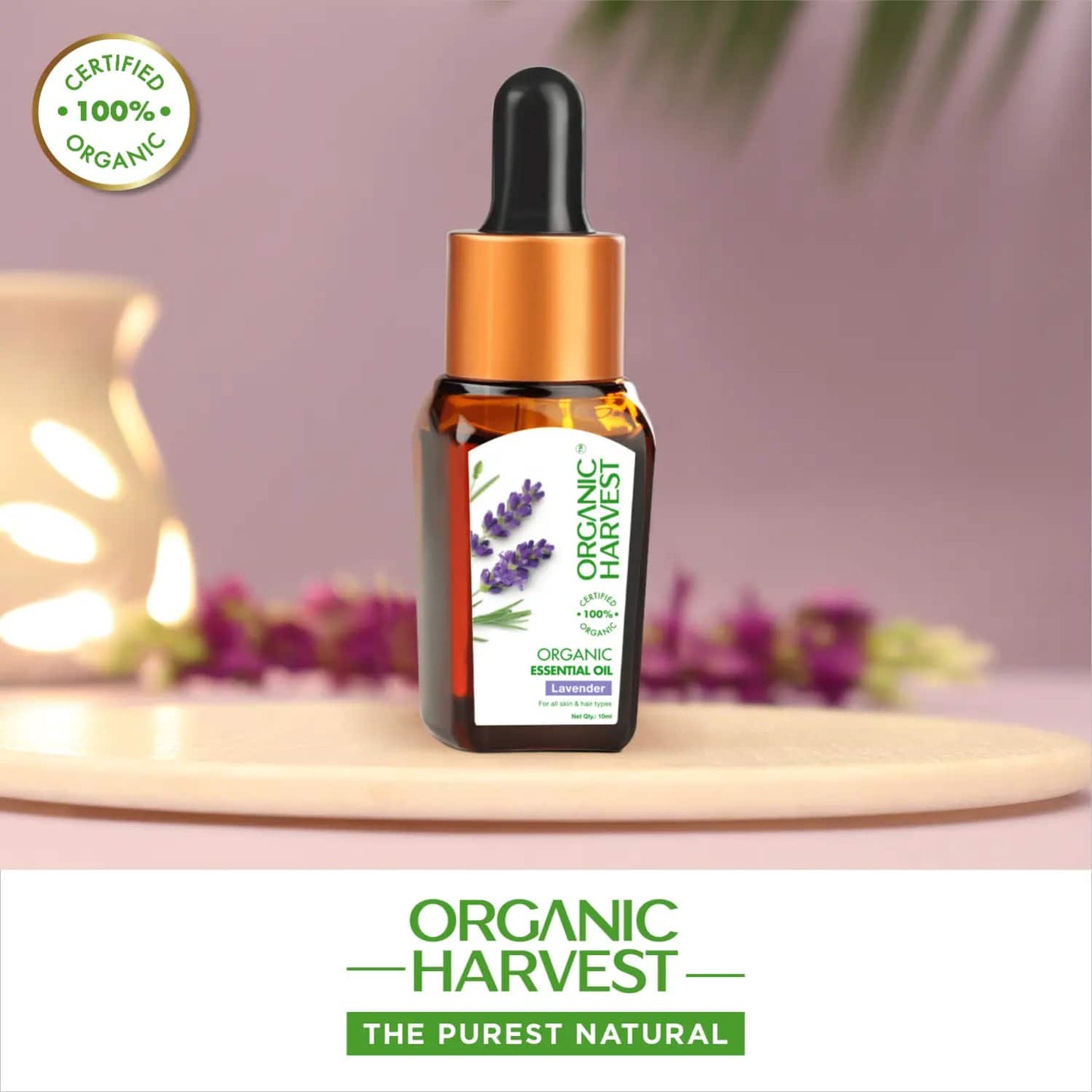 Organic Harvest Lavender Essential Oil (10ml)