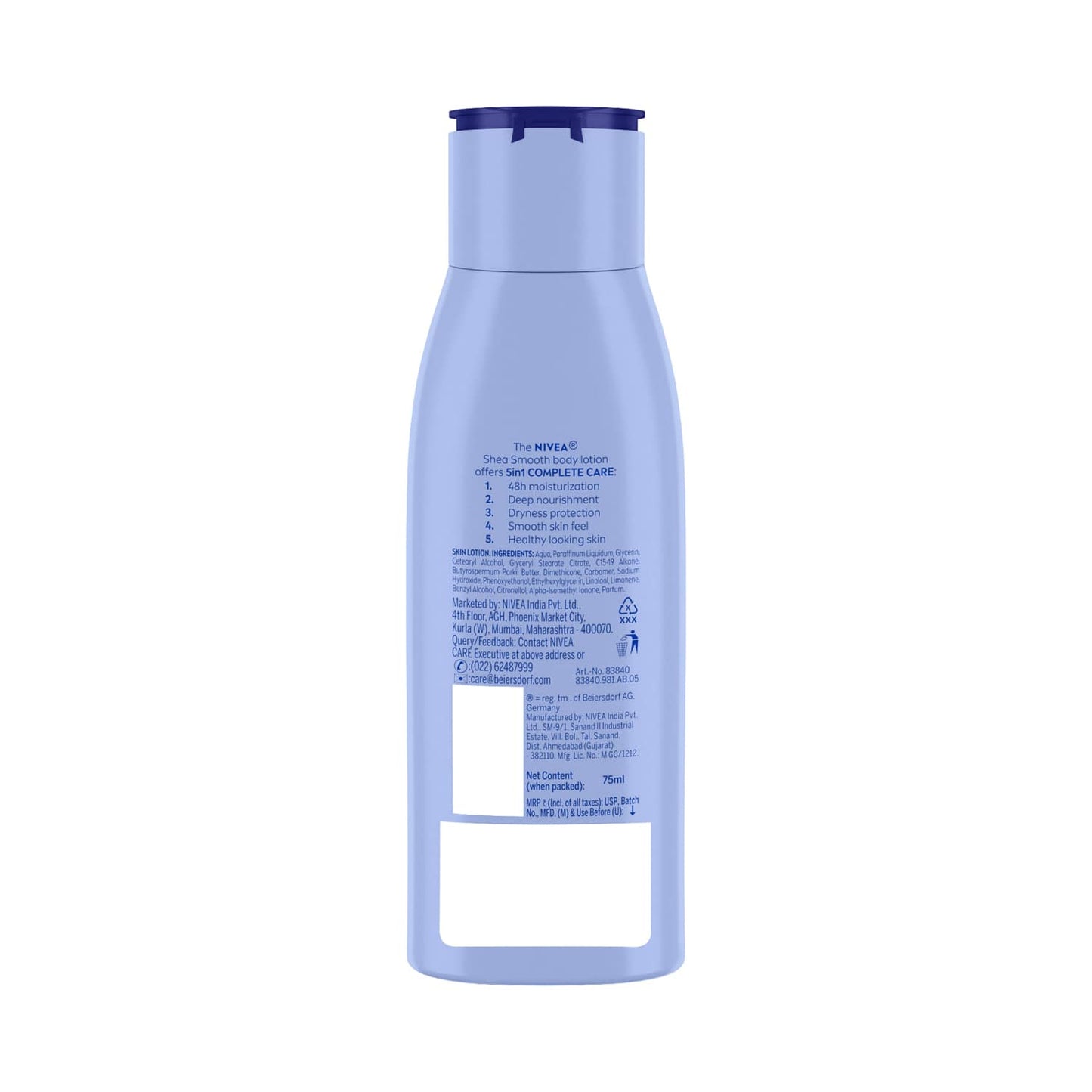 Nivea Smooth Milk Body Lotion (75ml)