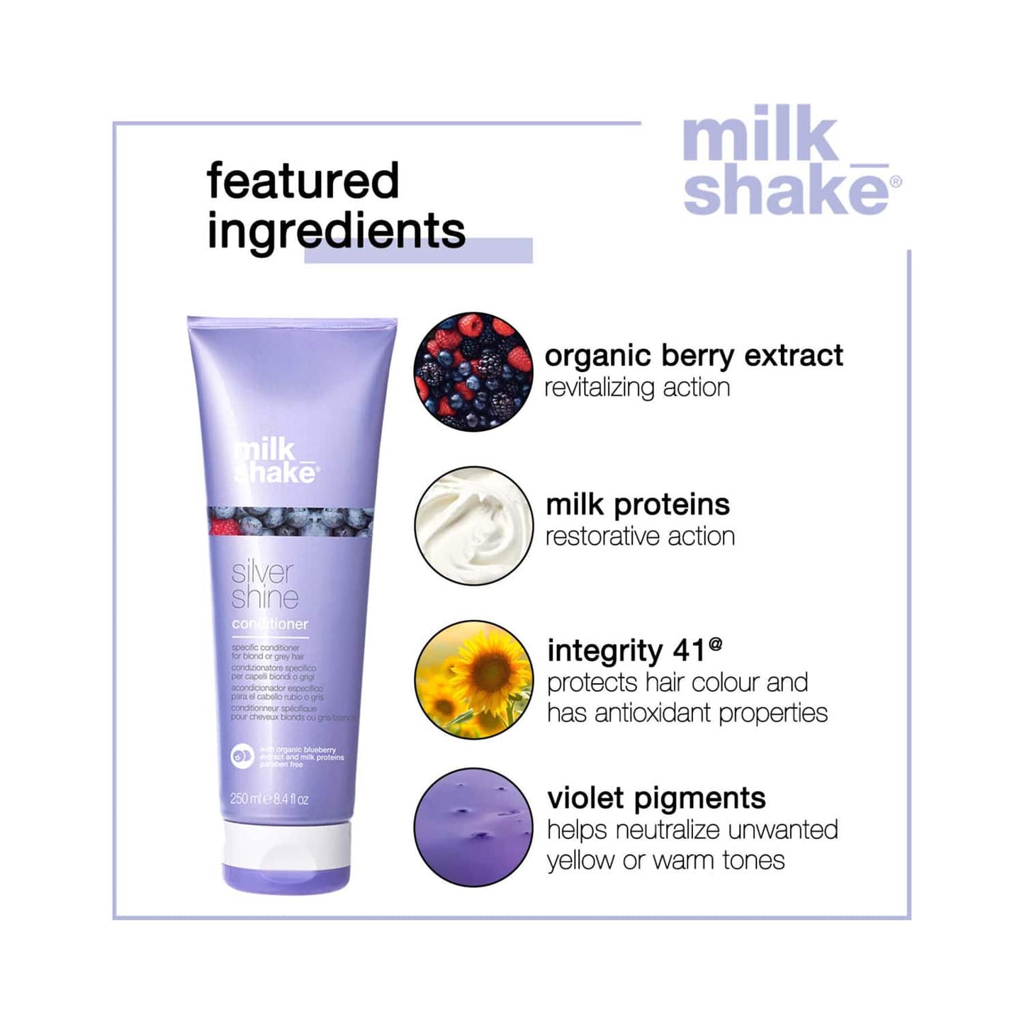 Milk Shake Silver Shine Conditioner (300ml)