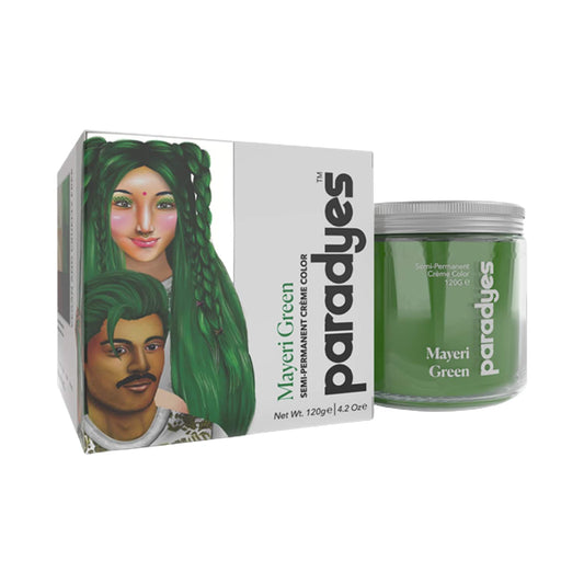 Paradyes Semi-Permanent Classic Hair Color Jar - Mayeri Green (120g)