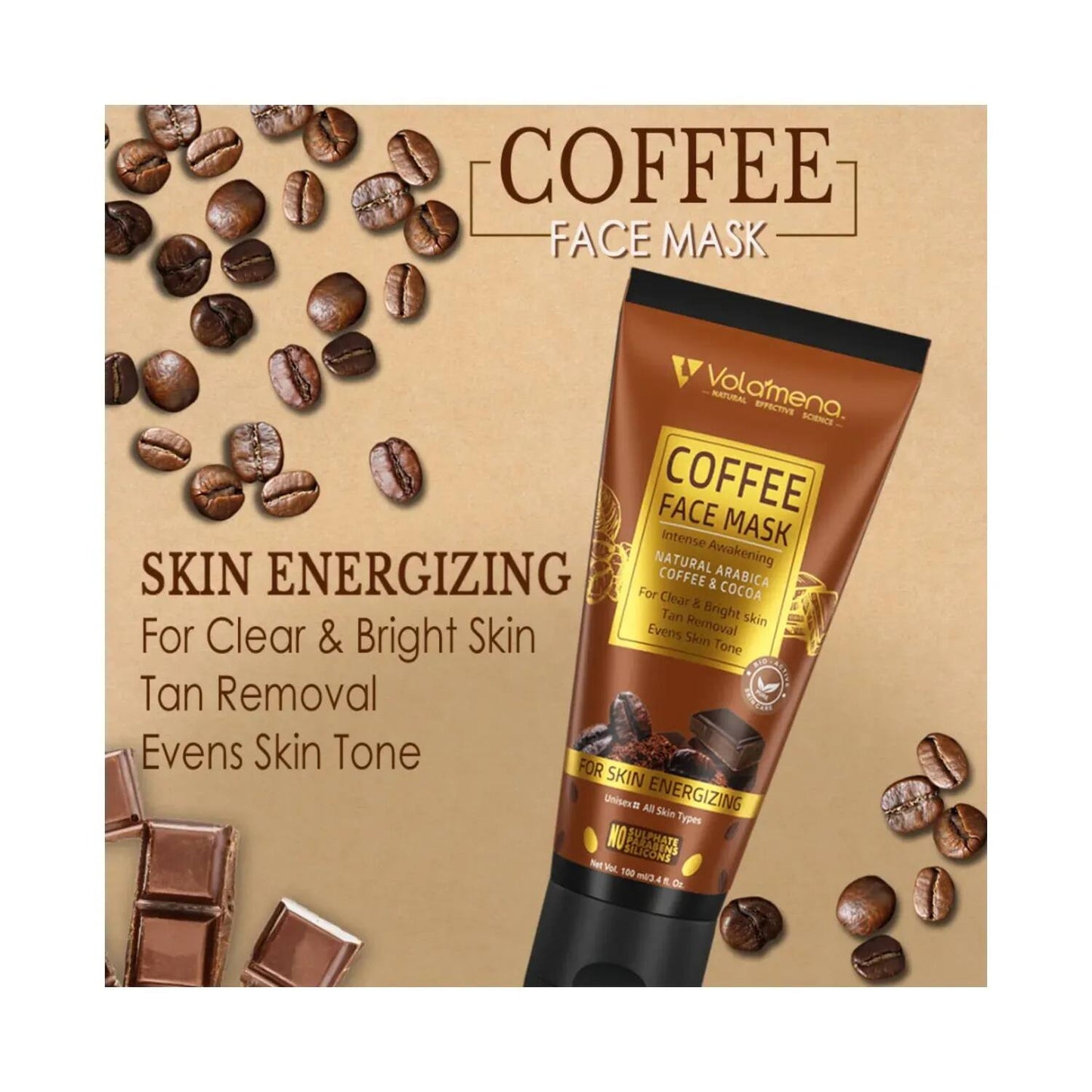 Volamena Coffee Face Pack (100ml)